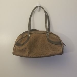 Brown leather purse